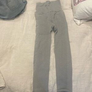 Free people rubber grey leggings size medium